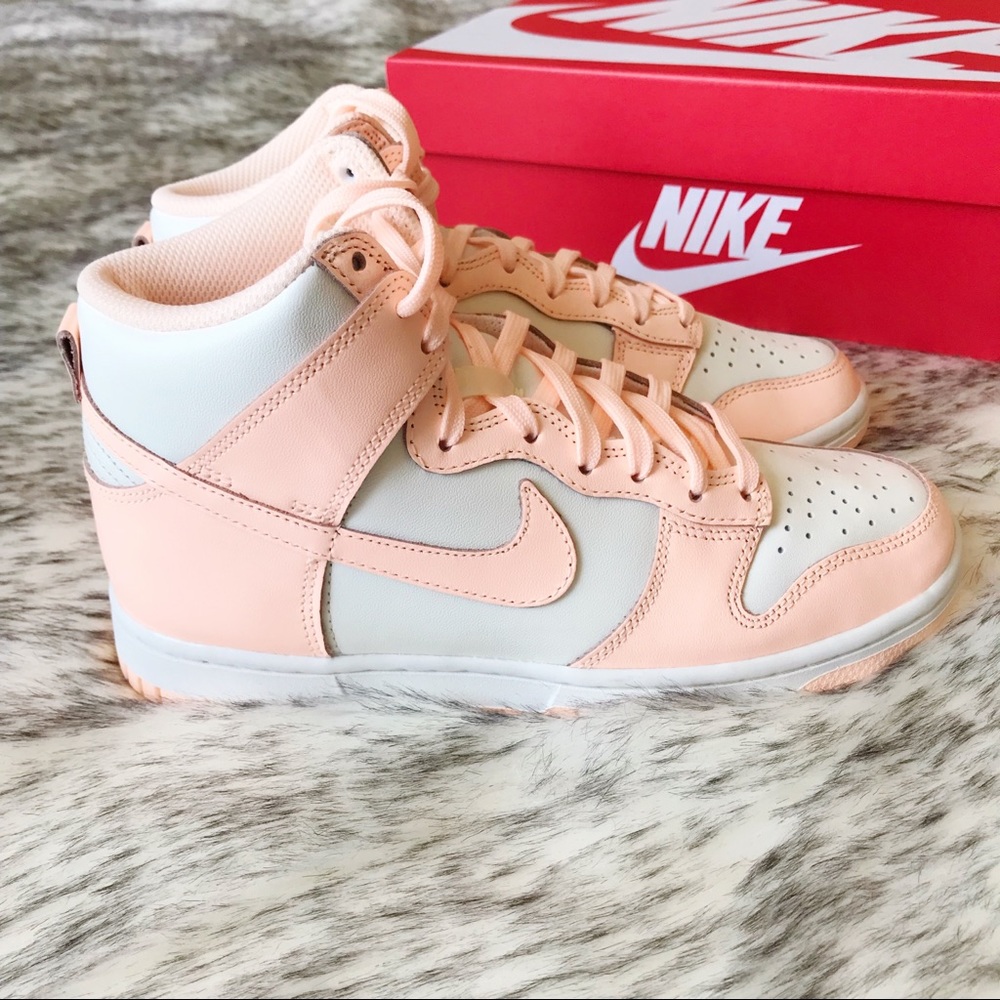 Nike Dunk High Crimson Tint Sail - Picture 6 of 10